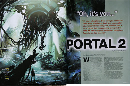 Portal 2 - Portal 2: Новая информация и сканы