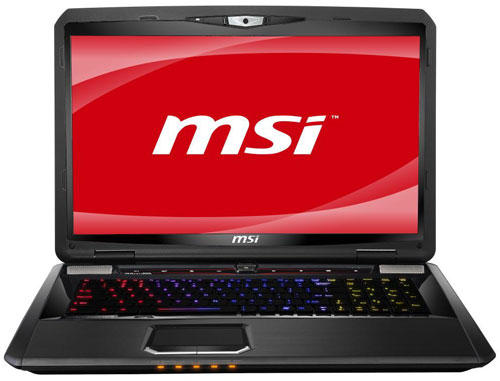 MSI начала поставки игрового ноутбука GT780DX с GeForce GTX 570M на борту