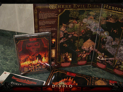 Diablo II - Обзор коллекционного издания Diablo II: "Чертик в табакерке"