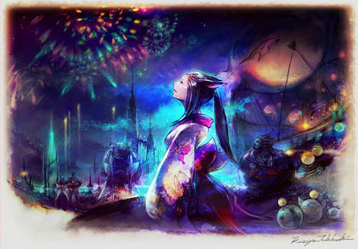 Final Fantasy XIV - Праздник к нам приходит. Moonfire Faire - фестиваль бомбо-фанариков